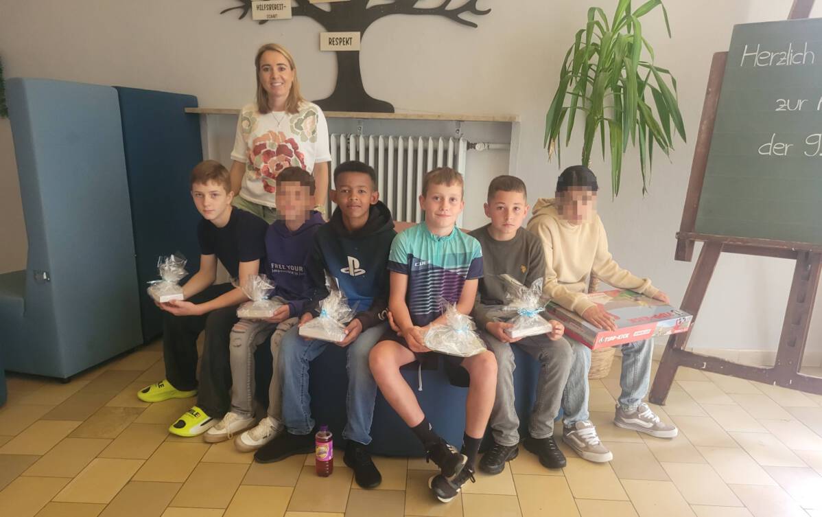 Spendenlauf „DIREKT FÜR KINDER“ an der Mittelschule auf dem Lindenberg